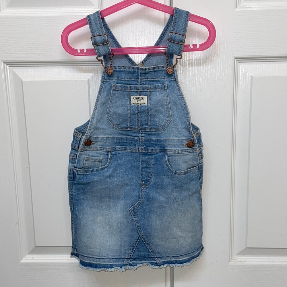 Blue Denim Jumper Skirt